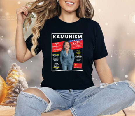 Kamala Communism Kamunism Magazine Cover Shirt