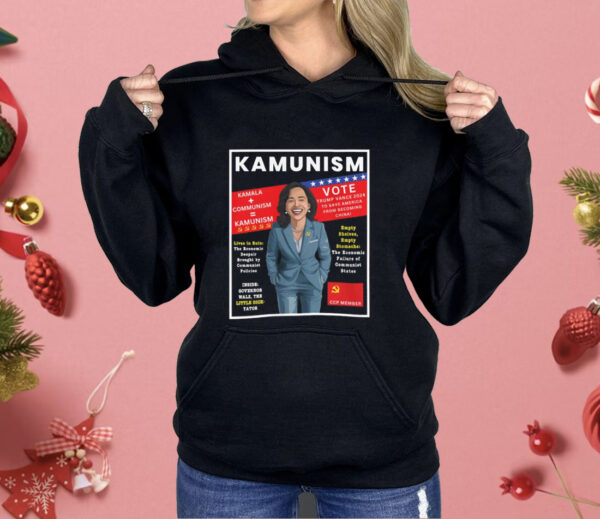 Kamala Communism Kamunism Magazine Cover Shirt