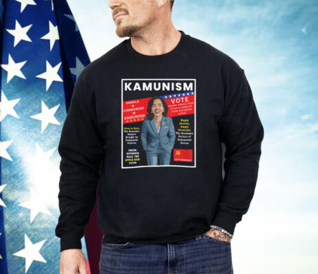 Kamala Communism Kamunism Magazine Cover Shirt