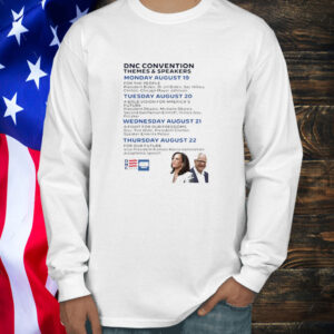 Kamala Harris And Tim Walz DNC 2024 Convention Themes Speakers For The People Shirt