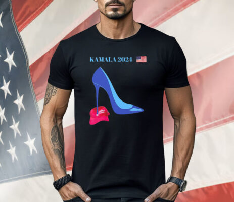 Kamala Harris For President 2024 High Heel Crushed MAGA Shirt