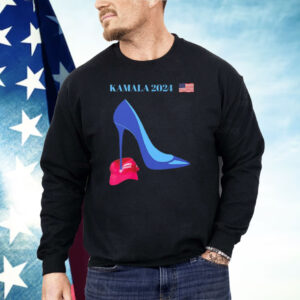 Kamala Harris For President 2024 High Heel Crushed MAGA Shirt