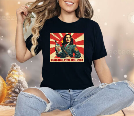 Kamala Harris Hammered Kamalacoholism Communism Shirt