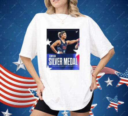 Kennedy Blades Team USA Silver Medal Women’s Wrestling Freestyle 76kg Olympic Paris 2024 Shirt