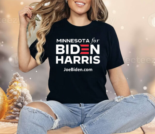 Lucas Sanders Minnesota For Biden Harris Joebiden.Com Shirt