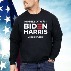 Lucas Sanders Minnesota For Biden Harris Joebiden.Com Shirt