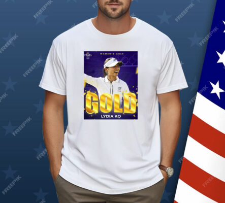 Lydia Ko Gold Medal Women’s Golf Paris Olympic 2024 Poster Shirt