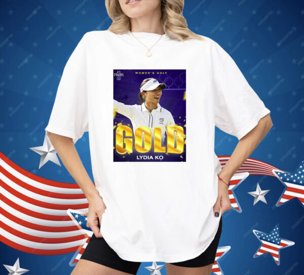 Lydia Ko Gold Medal Women’s Golf Paris Olympic 2024 Poster Shirt