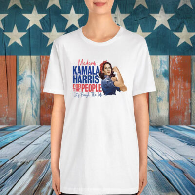 Madam Kamala Harris Shirt Kamala Harris Let's Finish The Job Shirt