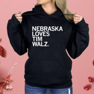 Nebraska Loves Tim Walz Shirt