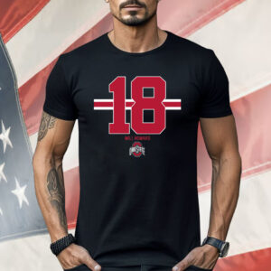 Ohio State Football Will Howard 18 Shirt