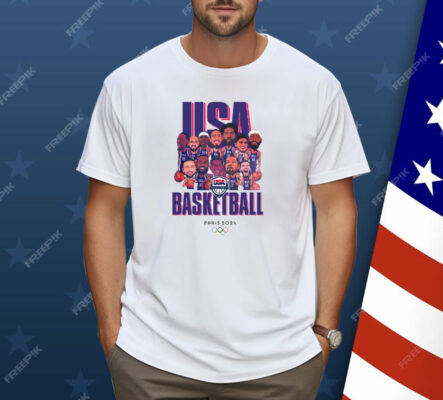 Olympic Paris 2024 Team USA Men’s Basketball Champions Shirt