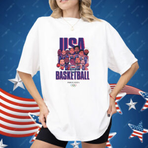 Olympic Paris 2024 Team USA Men’s Basketball Champions Shirt