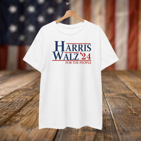 Harris Walz For The People 2024 T-Shirt