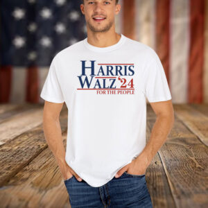 Harris Walz For The People 2024 T-Shirt