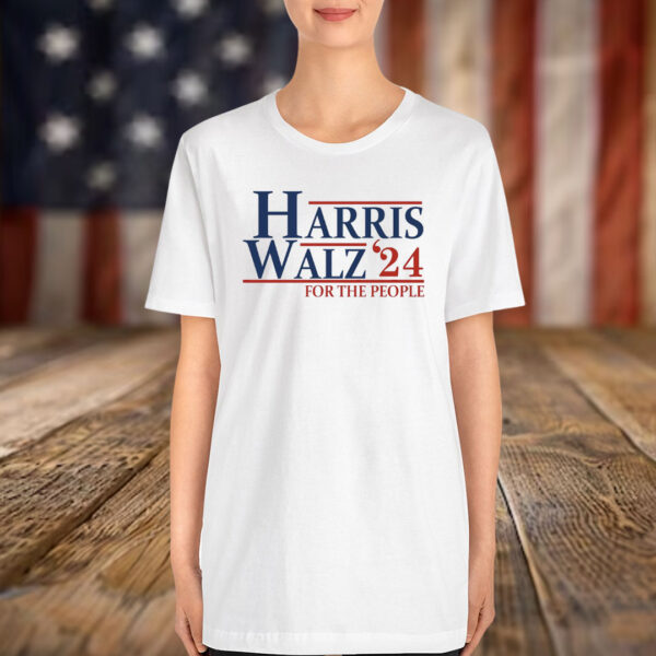 Harris Walz For The People 2024 T-Shirt