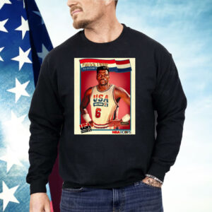 Patrick Ewing 1992 USA Basketball Dream Team Poster Painting Shirt