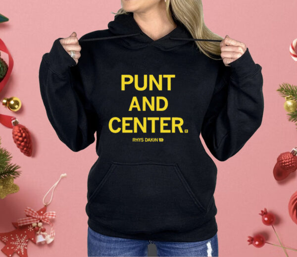 Punt and Center Shirt