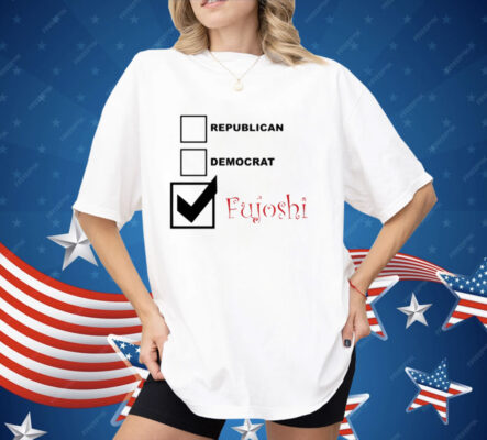 Republican Democrat Fujoshi Shirt