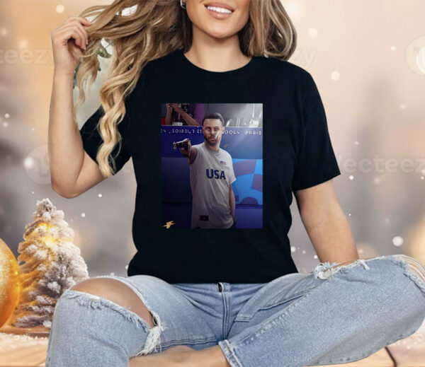 Stephen Curry Olympic Shooters Shoot Shirt