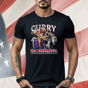 Stephen Curry Usa Basketball Stadium Essentials 2024 Summer Olympics Team Crossroads Shirt