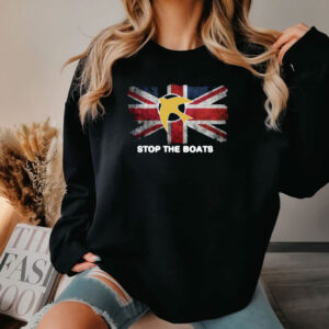 Stop The Boats Uk Flag Shirt