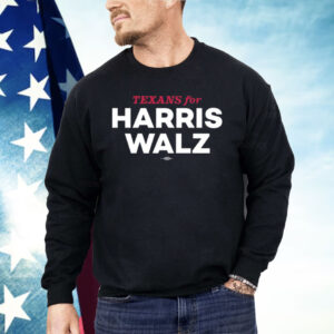 Texas Democratic Party Texans For Harris Walz Shirt