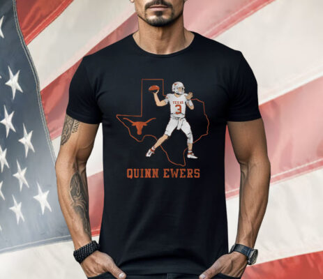 Texas Football Quinn Ewers State Star Shirt