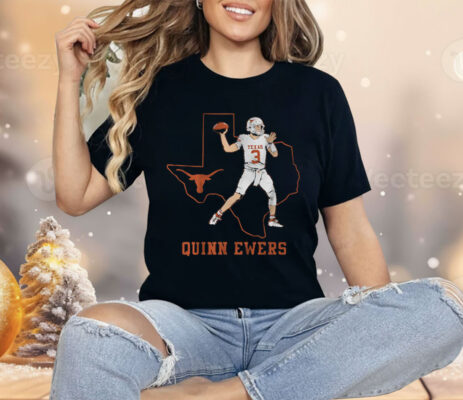 Texas Football Quinn Ewers State Star Shirt