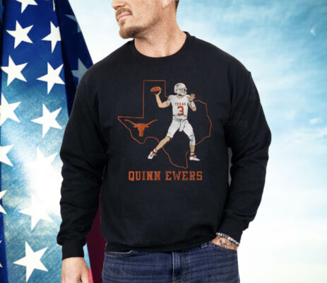 Texas Football Quinn Ewers State Star Shirt