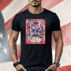 Usa Finishes The 2024 Paris Olympics With 40 Gold Medals Shirt