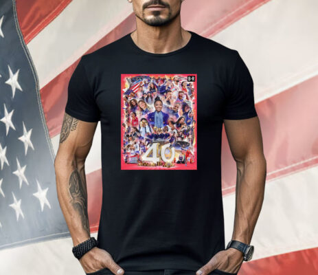 Usa Finishes The 2024 Paris Olympics With 40 Gold Medals Shirt