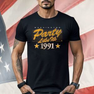 Washington Football Party Like It's 1991 Shirt