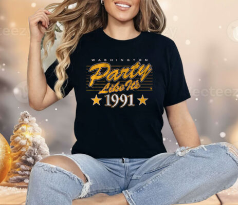 Washington Football Party Like It's 1991 Shirt