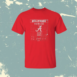 Alabama Football Ryan Williams Hollywood Ending Play Diagram Shirt