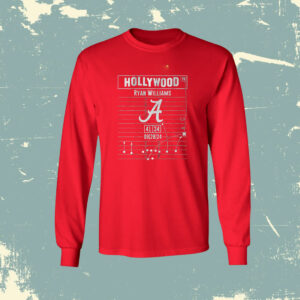 Alabama Football Ryan Williams Hollywood Ending Play Diagram Shirt