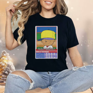 Backyard Baseball Pablo Sanchez Baseball Card Shirt