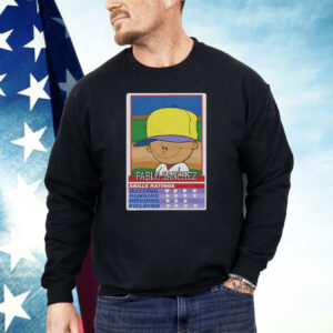 Backyard Baseball Pablo Sanchez Baseball Card Shirt