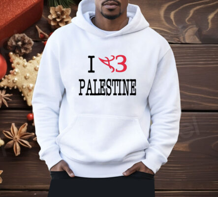 Boume Sama wearing I A3 Palestine Shirt