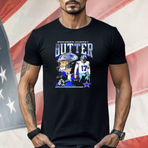 Brandon Aubrey Butter Cowboys #17 Kicker Shirt