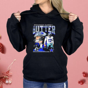 Brandon Aubrey Butter Cowboys #17 Kicker Shirt