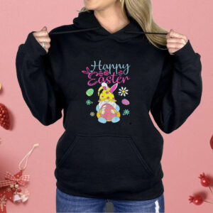 Bunny Spring Gnome Easter Egg Hunting Shirt