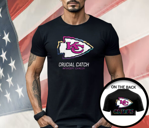 Chiefs 2024 Crucial Catch Intercept Cancer Shirt