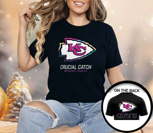 Chiefs 2024 Crucial Catch Intercept Cancer Shirt