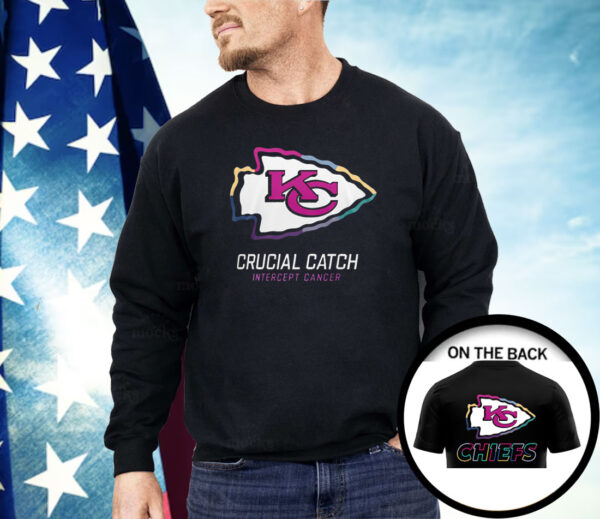 Chiefs 2024 Crucial Catch Intercept Cancer Shirt