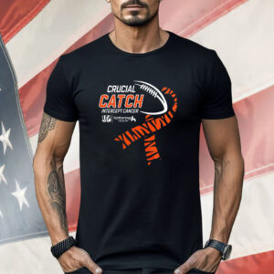 Cincinnati Bengals 2024 Crucial Catch Intercept Cancer Shirt