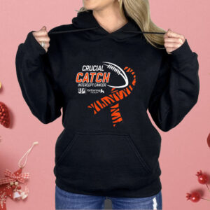 Cincinnati Bengals 2024 Crucial Catch Intercept Cancer Shirt