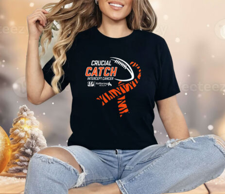 Cincinnati Bengals 2024 Crucial Catch Intercept Cancer Shirt