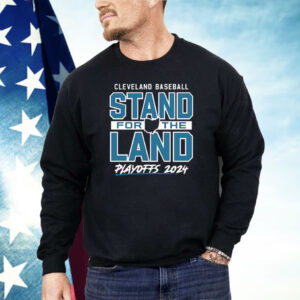 Cleveland Guardians baseball stand for the land 2024 playoffs Shirt