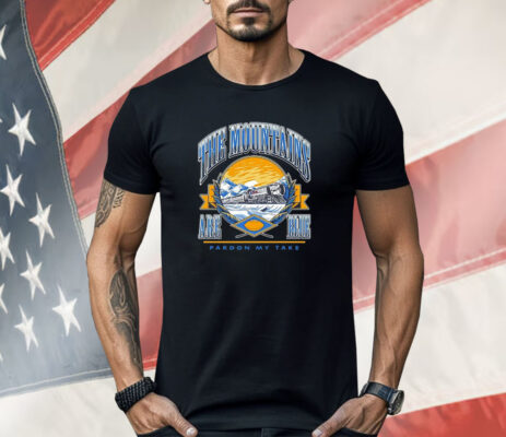 Coors X Pmt The Mountains Are Blue Train Shirt